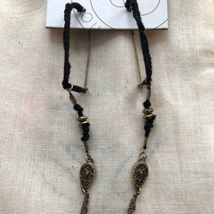 Free People boho square hoop earrings